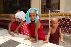 Kids as monks