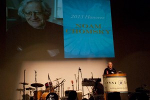 Noam Chomsky Human Rights Award speech
