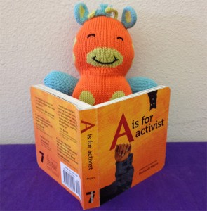 Fair Trade stuffed animals enjoy good books too!  