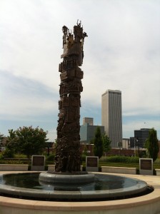 The Tower of Reconciliation by artist Ed Dwight.